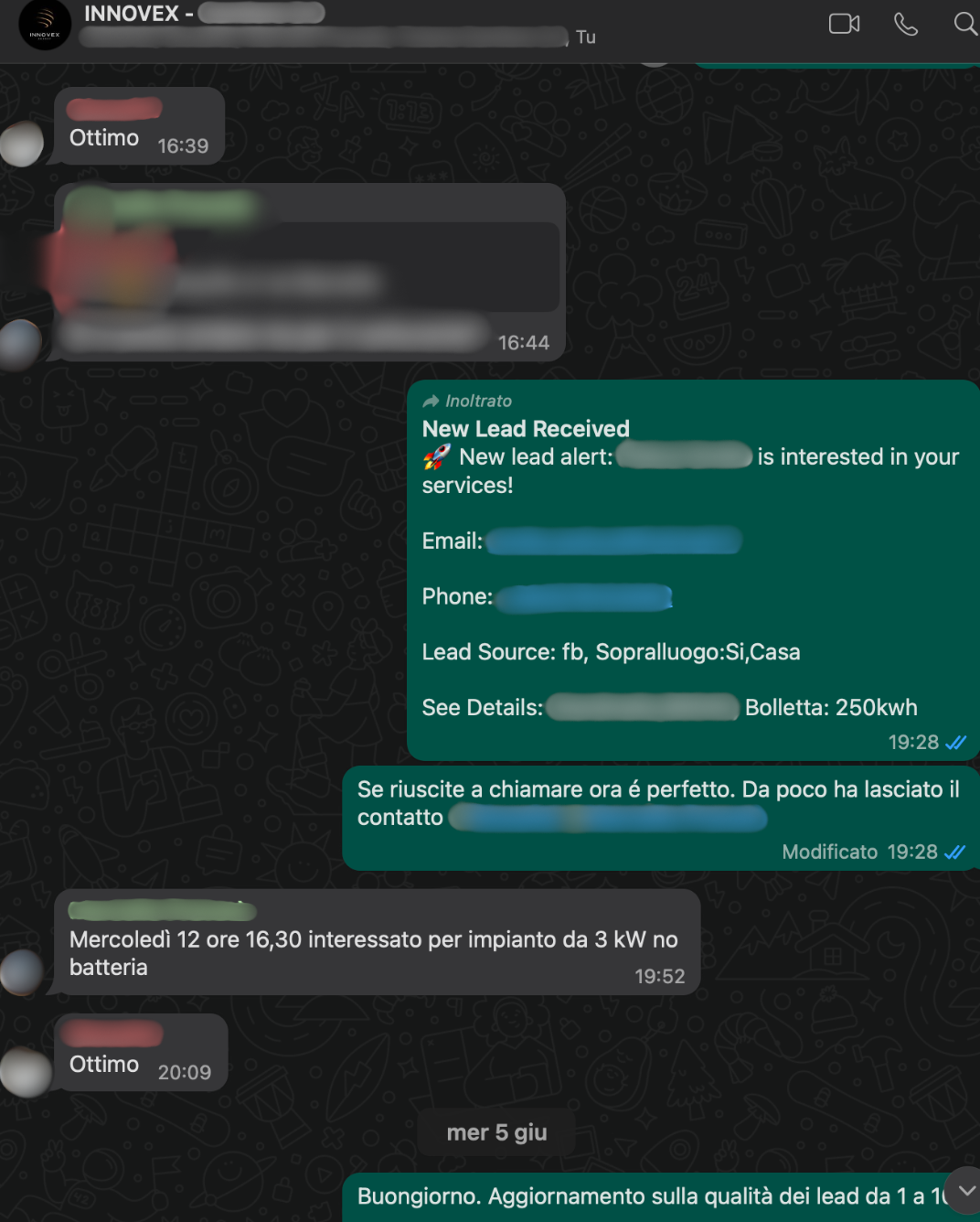 Recensione cliente